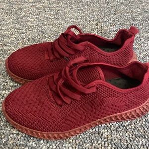 Maroon Red Shoes